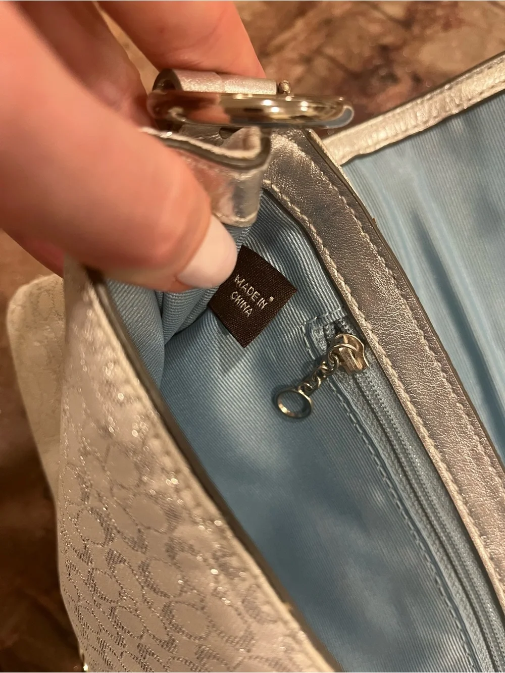 Vintage Coach Hamptons Shimmer Optic 